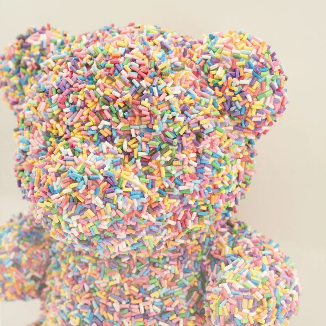 "PRE ORDER" Confetti Bear Artbox – Modern Wandkunst Object