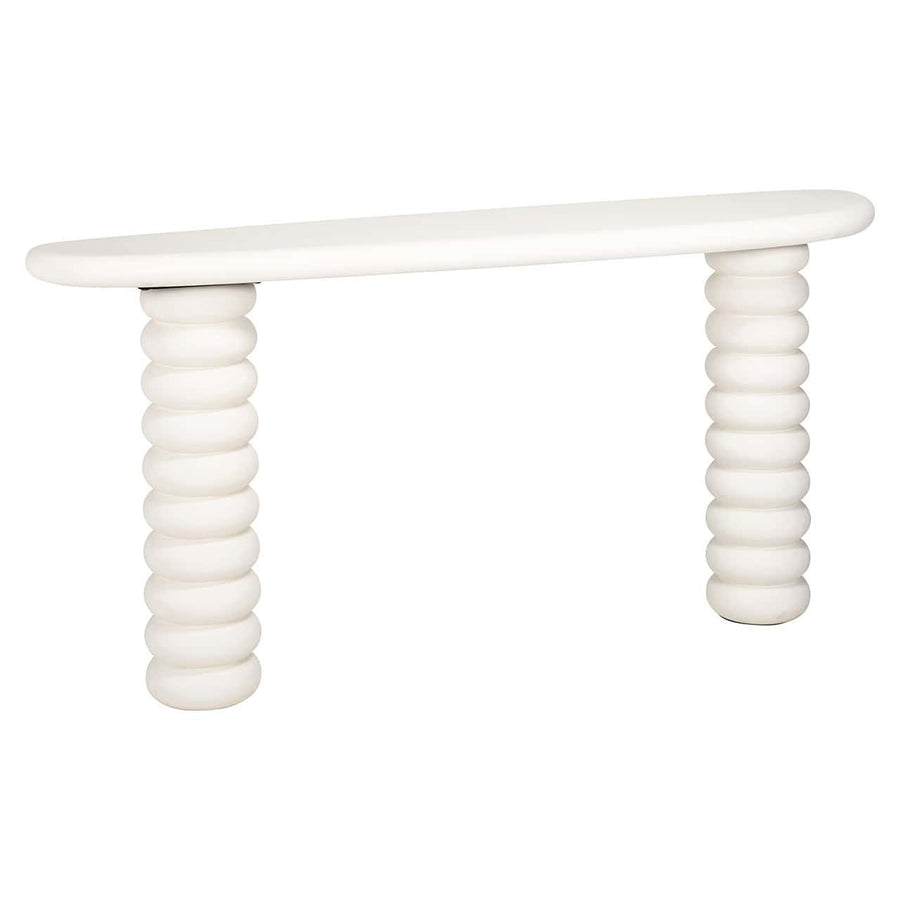 Richmond Wandtafel Bloomstone Ribbel Wit 170 cm