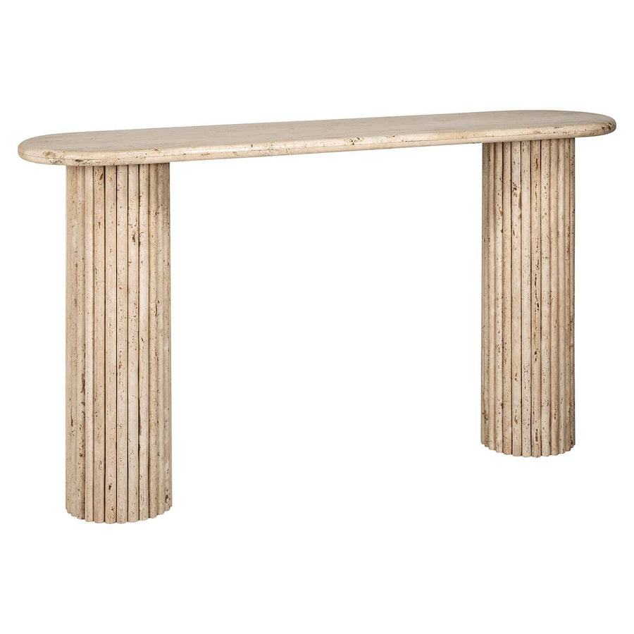 Richmond Wandtafel La Cantera Travertin Ovaal