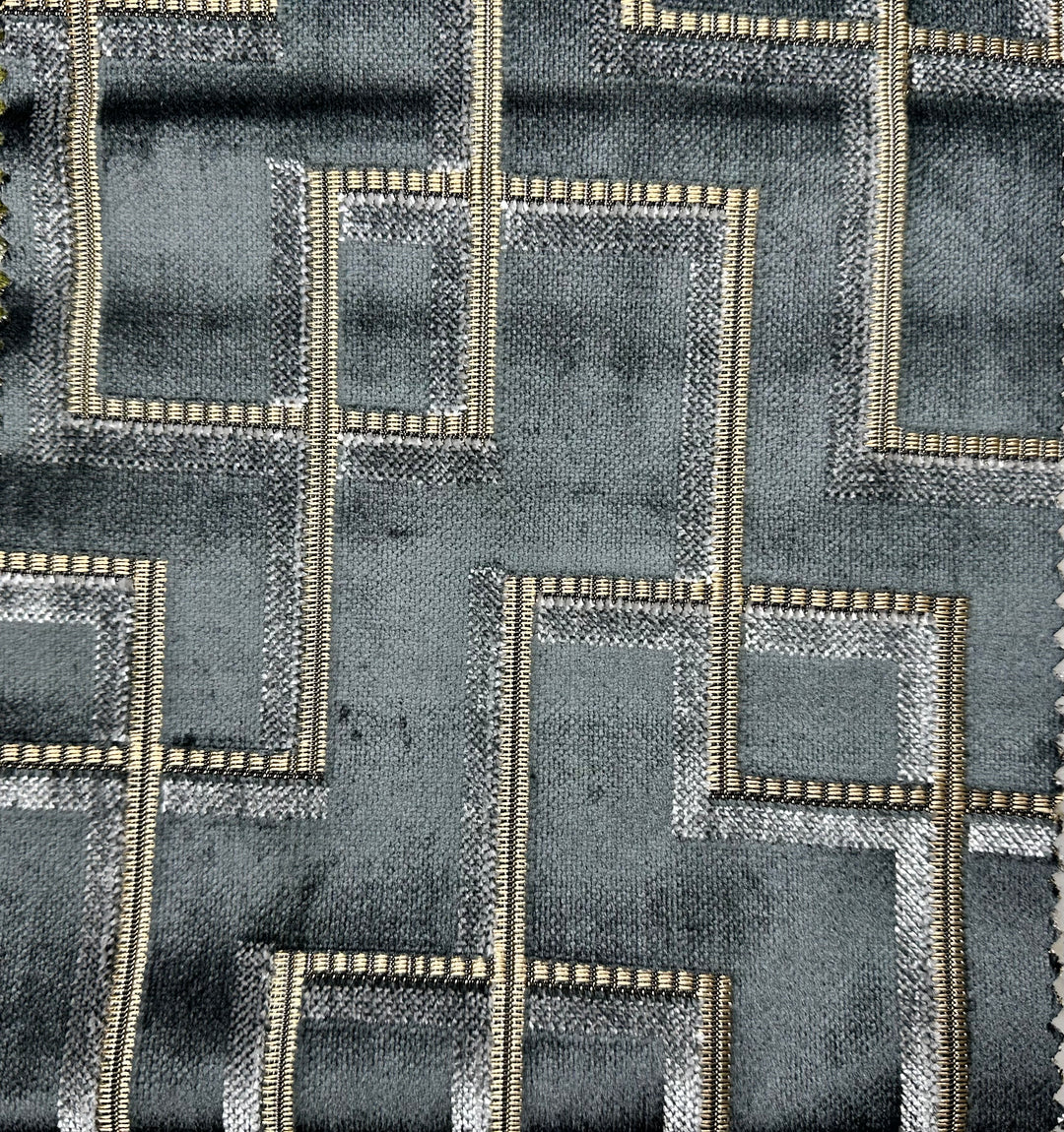 Luxe velvet poef Luna