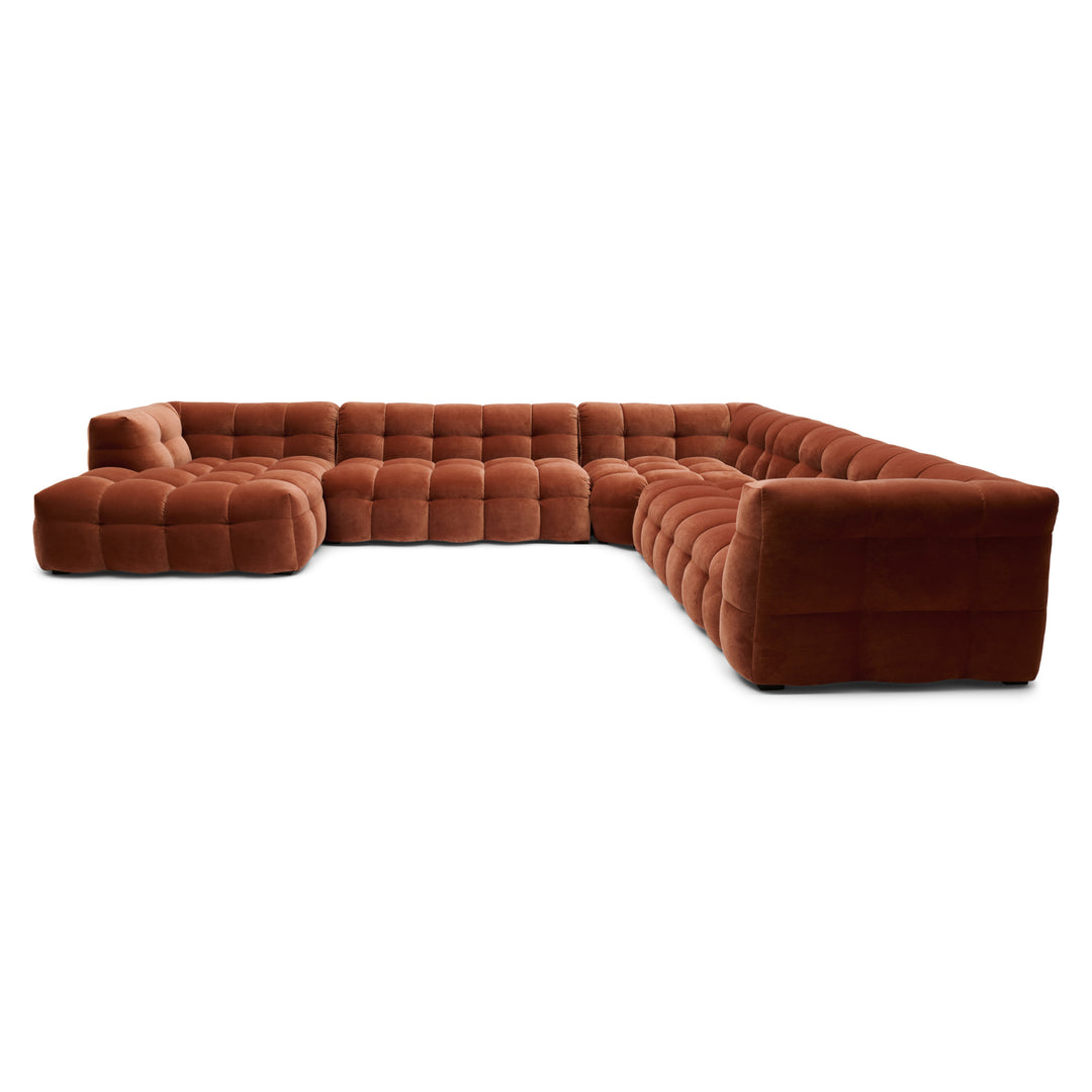 Velvet U-Bank – Luxe Modulaire Zithoek | Royal magnolia