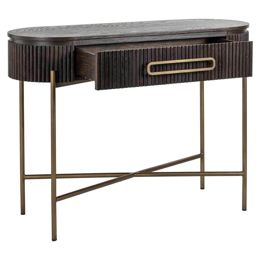 Richmond Wandtafel Luxor Eikenfineer Bruin met Lade