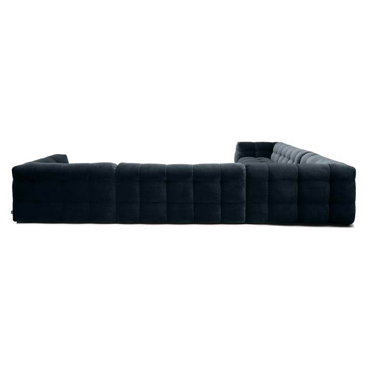 Velvet U-Bank – Luxe Modulaire Zithoek | Royal petrol