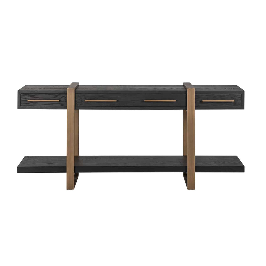 Richmond Wandtafel Cambon Dark Coffee met 3 Lades