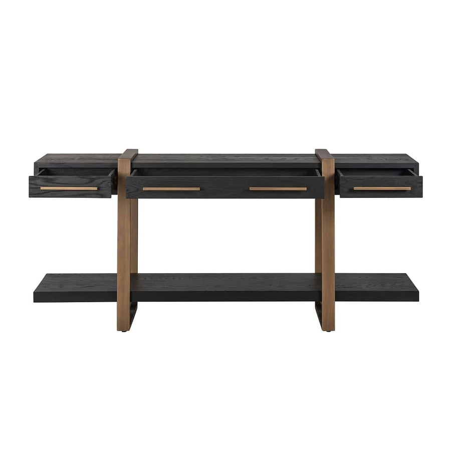 Richmond Wandtafel Cambon Dark Coffee met 3 Lades