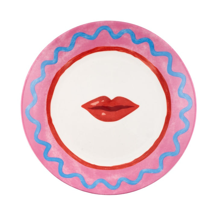 Complete servies set – dinerbord, ontbijtbord, & kom met een funky design