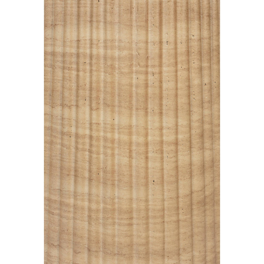 Ronde betonnen eettafel 90 cm van bovenaf gezien