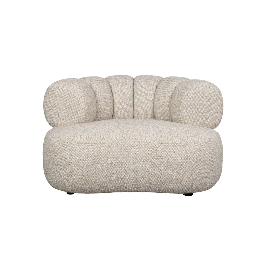 Dutchbone Duvane fauteuil vooraanzicht