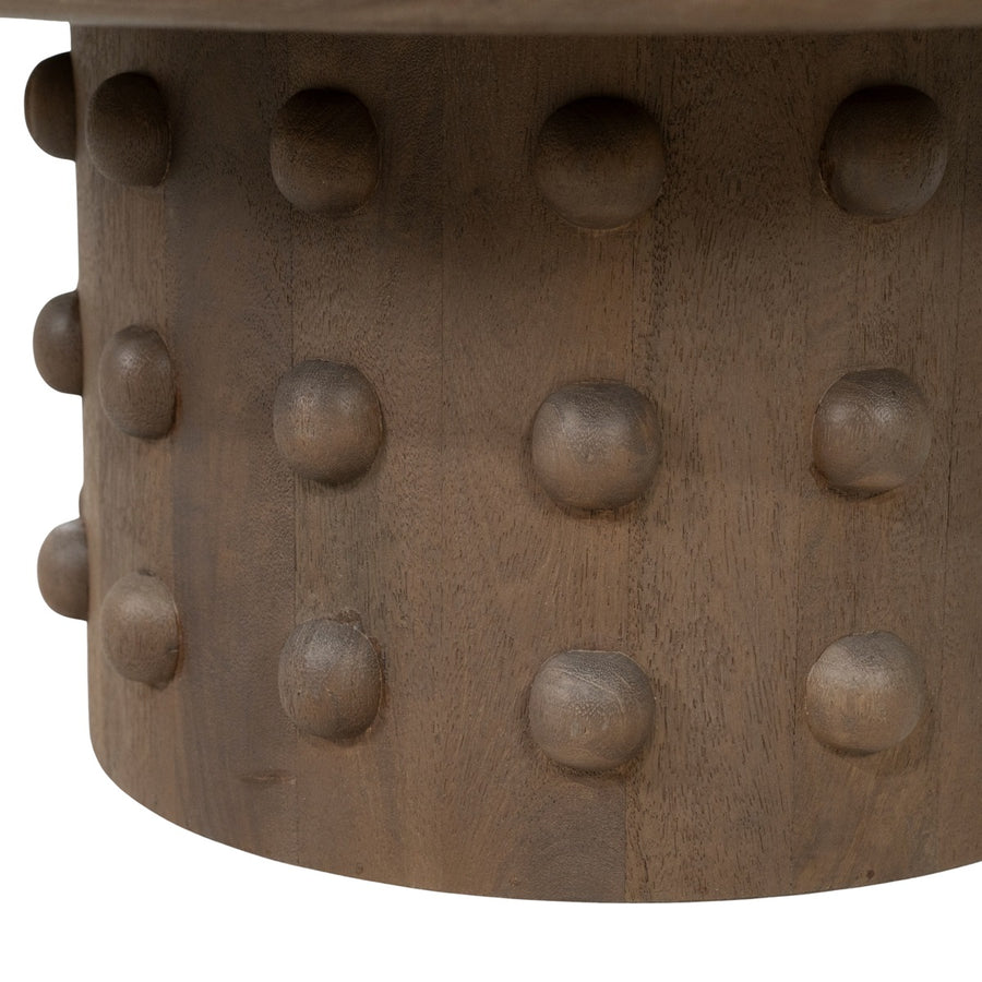 Salontafel PopDot detail van de noppen