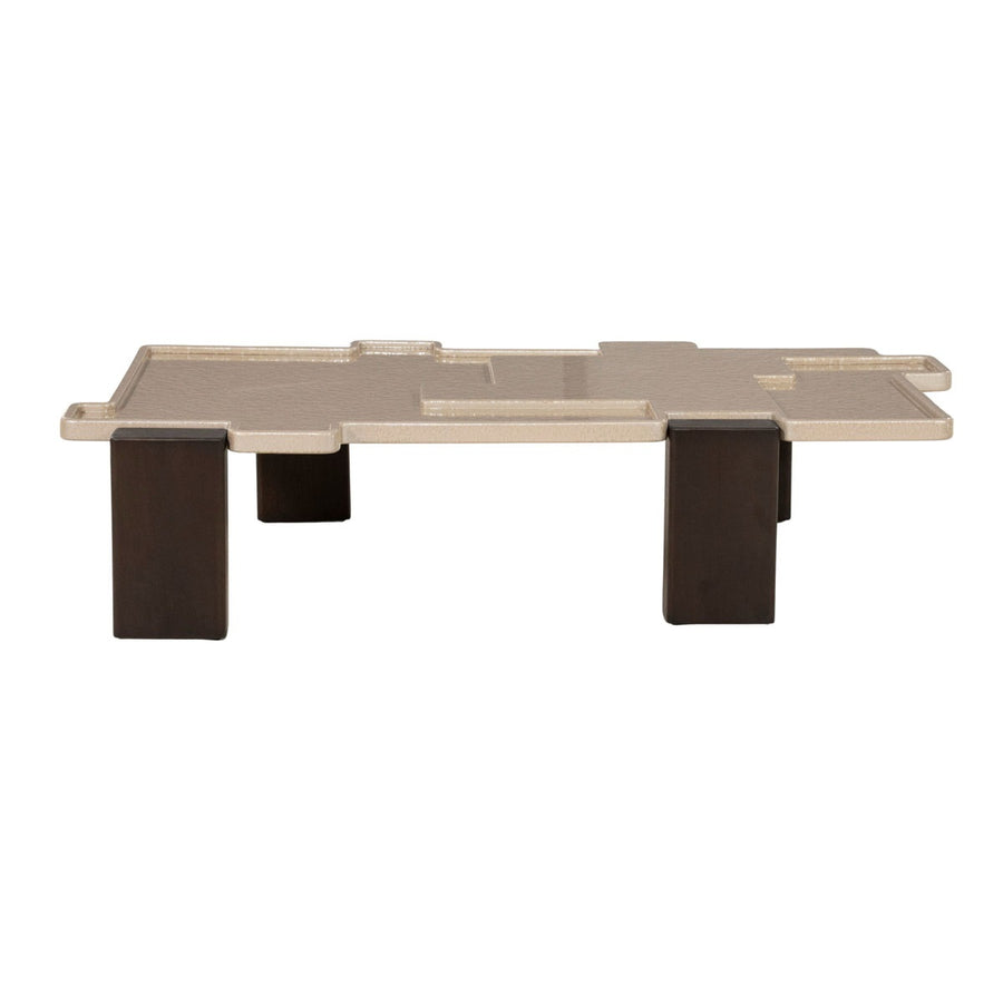 Salontafel Macy – MDF & essenfineer beige