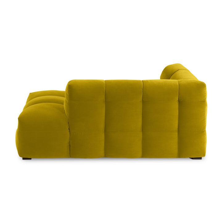 Velvet Chaise Longue – Luxe Ronde Design Ligbank | Royal Sun