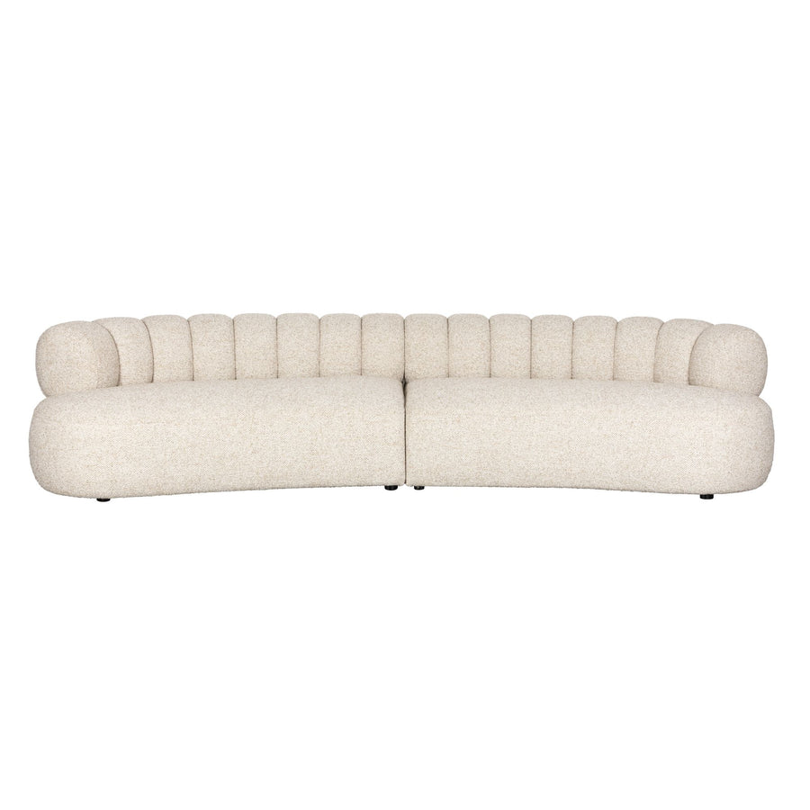 Dutchbone Duvane 4,5-zitsbank beige