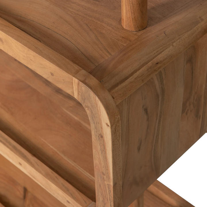 BePureHome Rattle open kast acaciahout naturel
