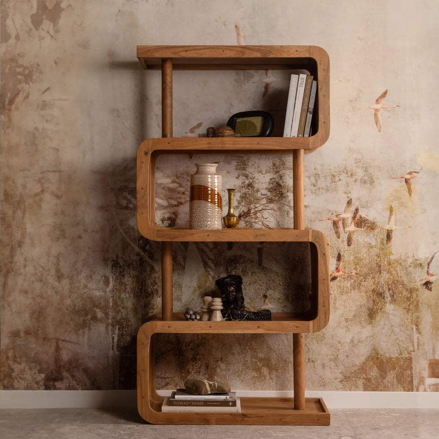 BePureHome Rattle open kast acaciahout naturel