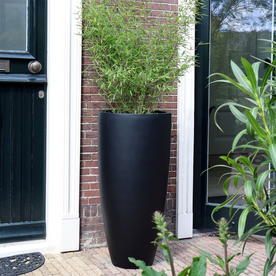 Bloempot Kentucky black L voor binnen & buiten