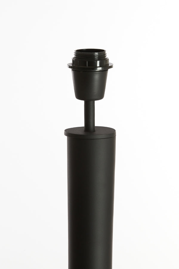 Light & Living Vloerlamp Vixen Mat Zwart 151cm