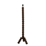 Vloerlamp VEGLIO hout olie bruin