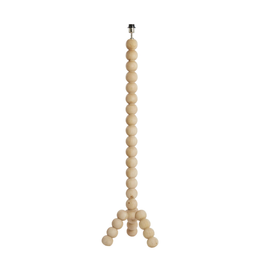 Vloerlamp VEGLIO hout olie bruin