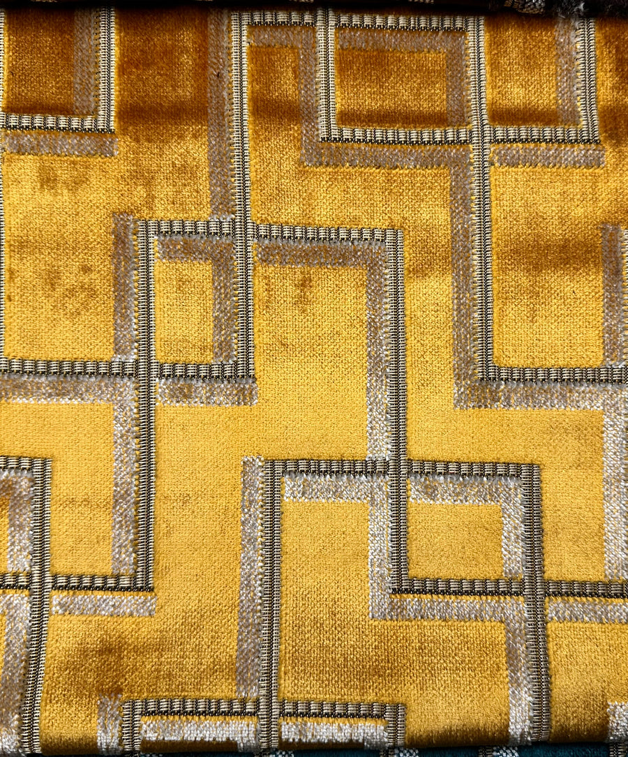 Luxe velvet poef Luna
