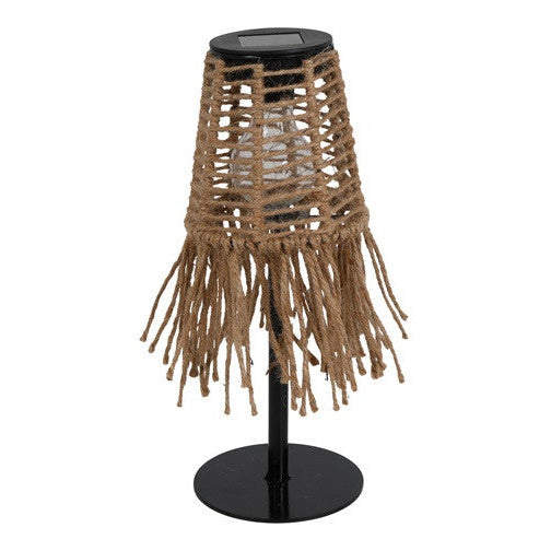 Solar Tafellamp Ono – Rotan Look met Warm Licht