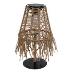 Solar Tafellamp Ono – Rotan Look met Warm Licht