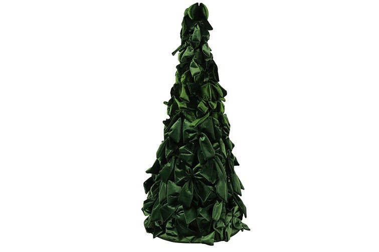 Strik Kerstboom Royals Donkergroen – 80 cm