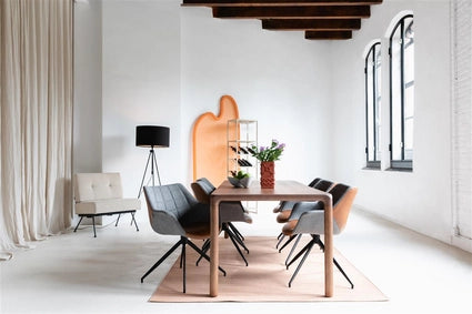 Eettafel Storm 220cm - Walnoot