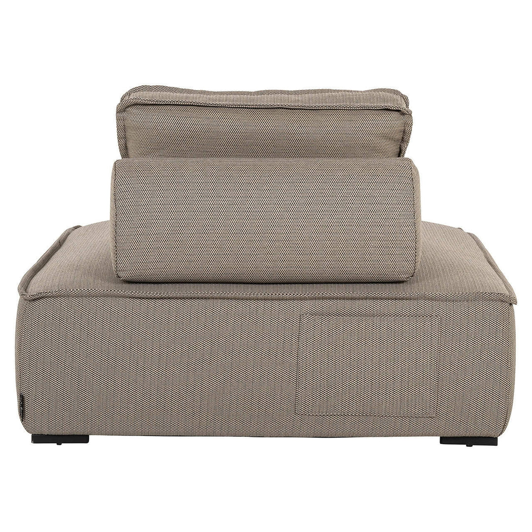 Richmond Outdoor Lounge Element Jondal Taupe — hoek detail