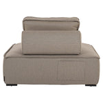 Richmond Outdoor Lounge Element Jondal Taupe — hoek detail