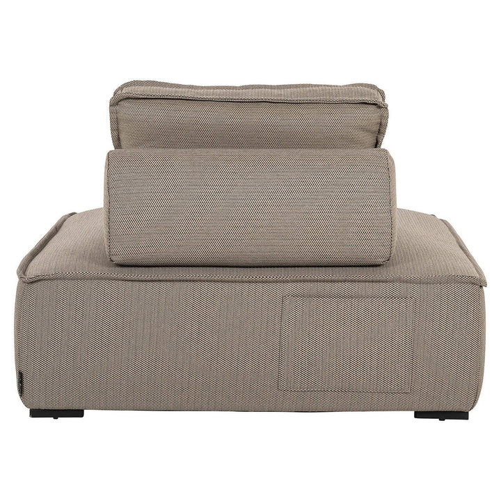 Richmond Outdoor Lounge Element Jondal Taupe — hoek detail
