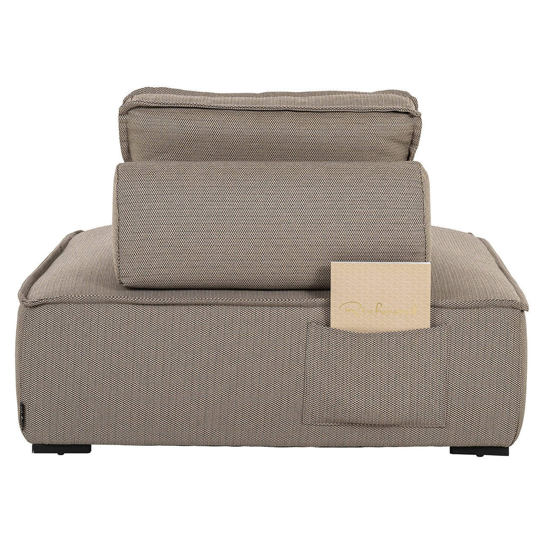 Richmond Outdoor Lounge Element Jondal Taupe — detail kussen