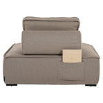 Richmond Outdoor Lounge Element Jondal Taupe — detail kussen