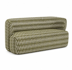 Riviera Eetbank Olive – 3/4 aanzicht
