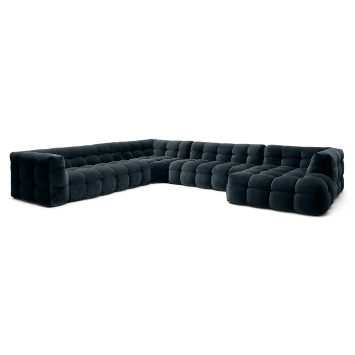 Velvet U-Bank – Luxe Modulaire Zithoek | Royal petrol
