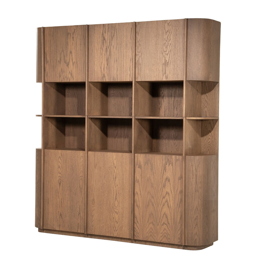 Kabinet Oslo 203x220 cm – eiken & eikenfineer lichtbruin