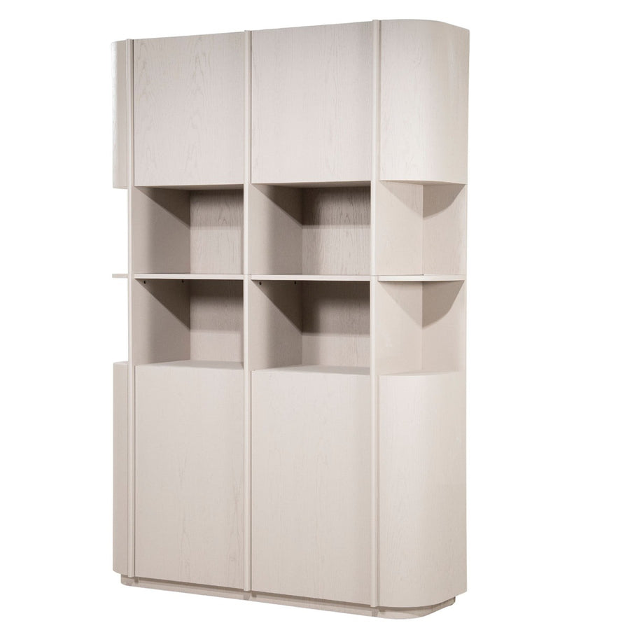 Kabinet Oslo 148x220 cm – eiken & eikenfineer taupe