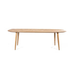 Eettafel Tabassum – gerecycled teak naturel 220x100cm