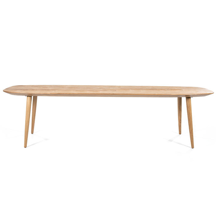 Eettafel Tabassum – gerecycled teak naturel 300x100cm