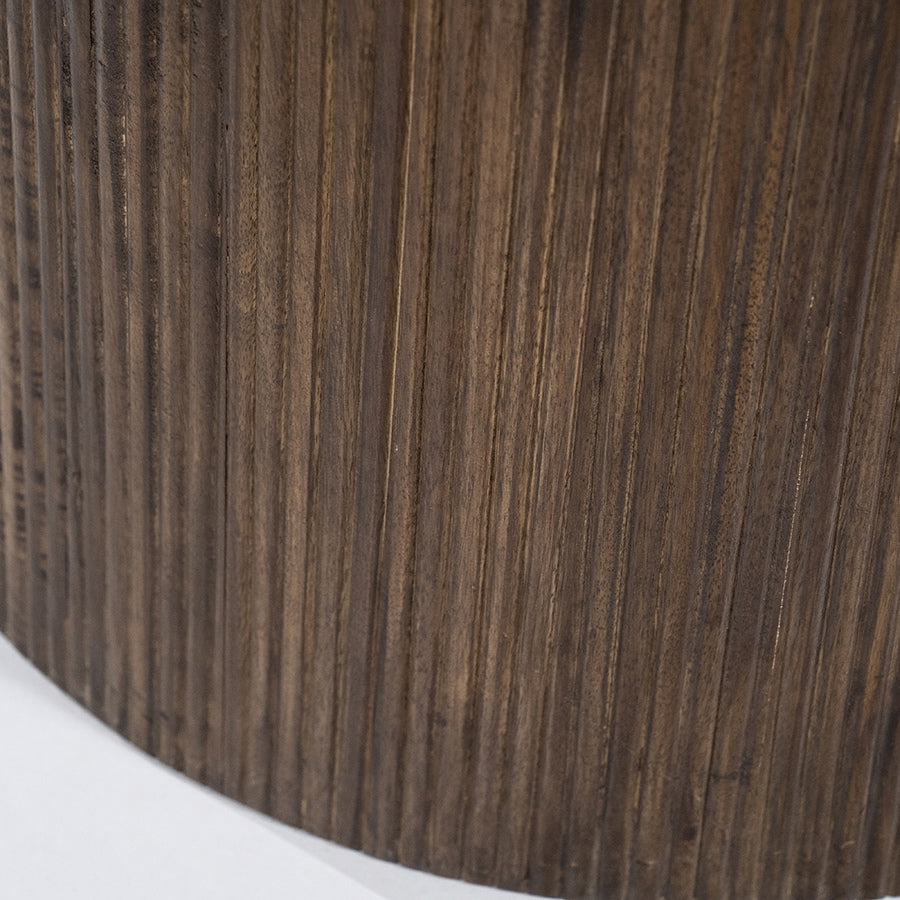 Eleonora Maxim – Eettafel Marmer & Mangohout Zwart 130x76cm