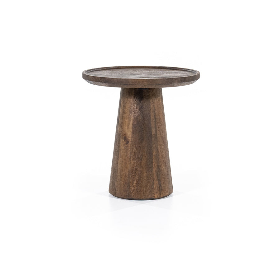 Bijzettafel Ron – mangohout bruin