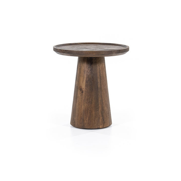 Bijzettafel Ron – mangohout bruin