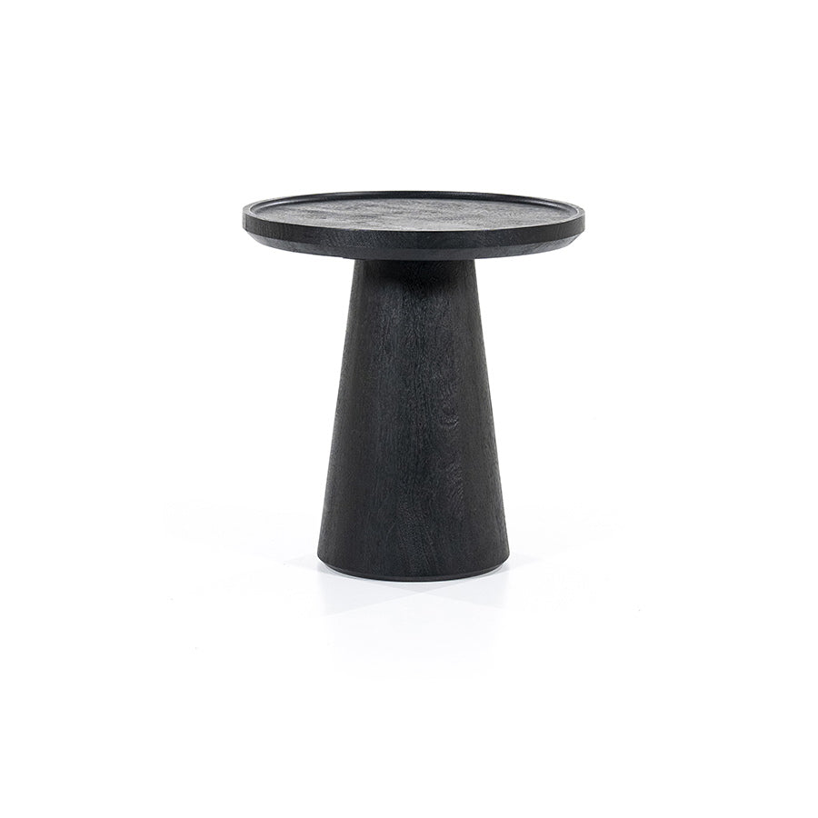 Bijzettafel Ron – mangohout zwart
