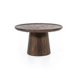 Salontafel Ron – mangohout bruin 66x39cm