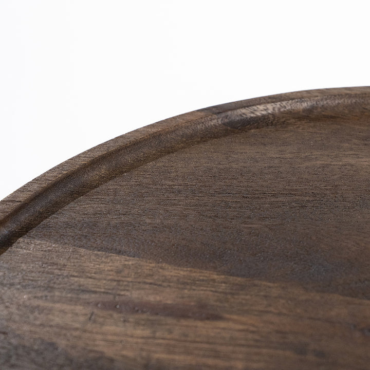 Salontafel Ron – mangohout bruin 66x39cm