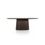 Ovaal Eettafel Aron – mangohout bruin 200x110cm