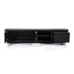 TV meubel Helsinki – eiken & eikenfineer zwart 200cm