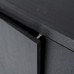 Dressoir Helsinki – eiken & eikenfineer zwart