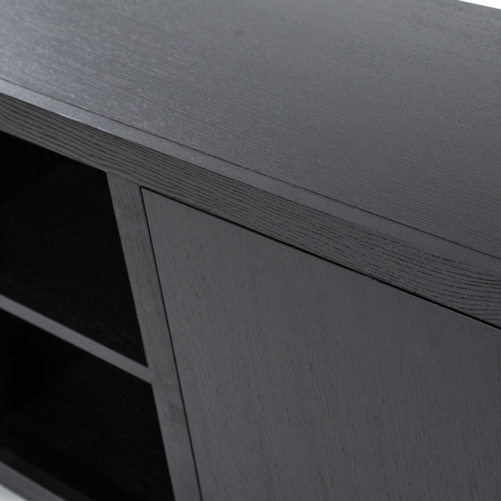 Dressoir Helsinki – eiken & eikenfineer zwart