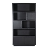 Kabinet Helsinki – eiken & eikenfineer zwart 120x220cm