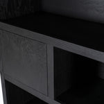 Kabinet Helsinki – eiken & eikenfineer zwart 150x220cm